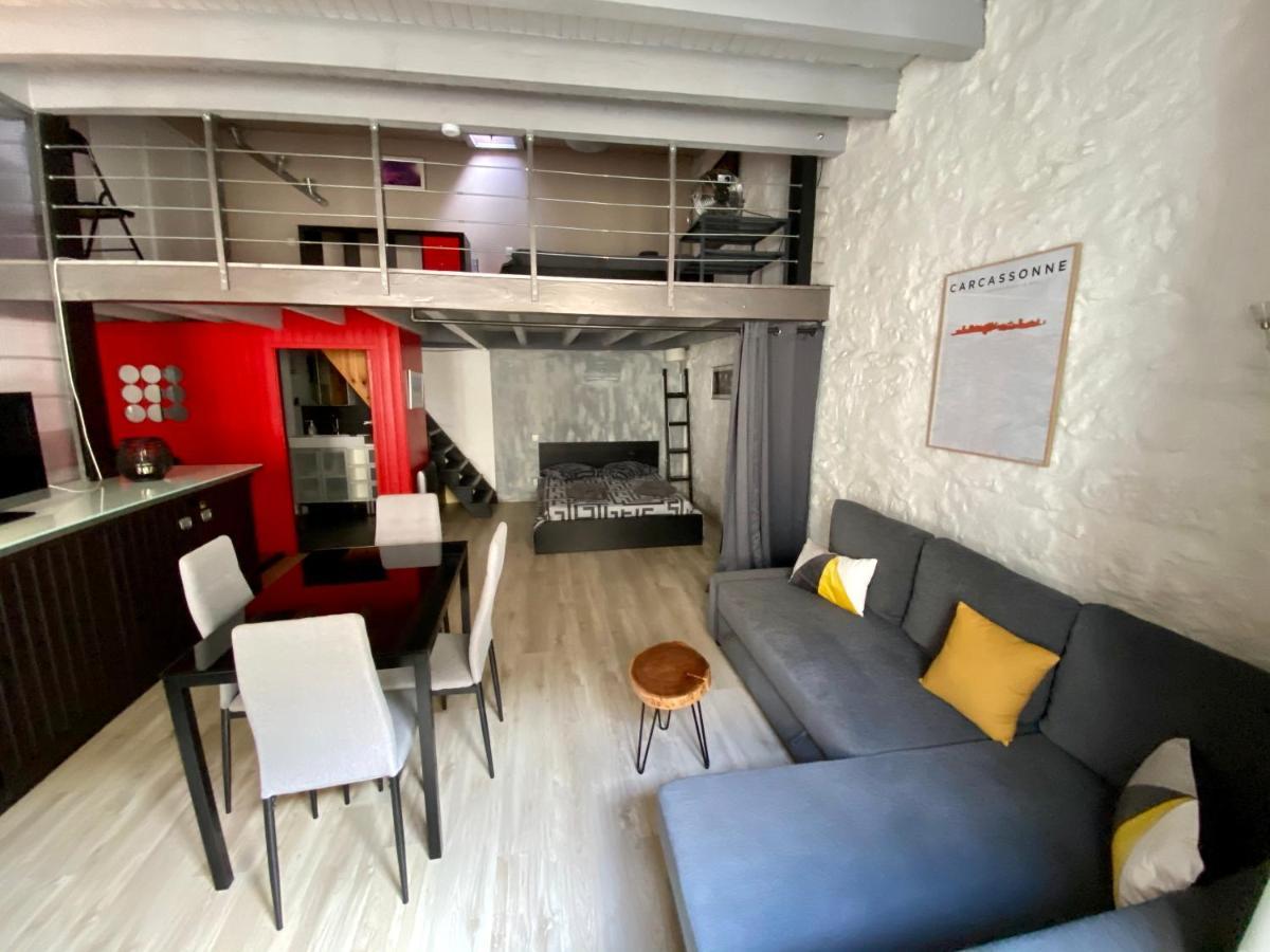 La Maison d'Alix, à l'intérieur de la Cité médiévale! Carcassonne Exterior foto