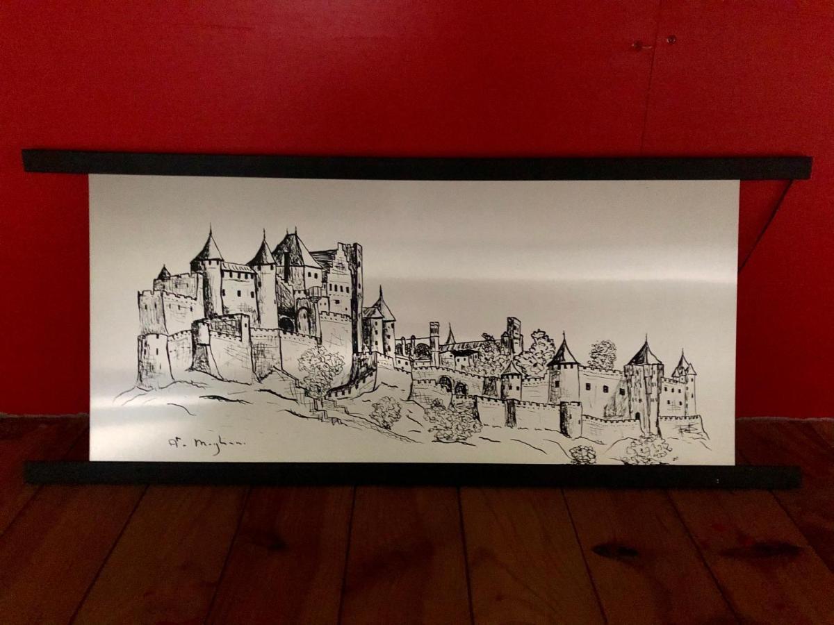 La Maison d'Alix, à l'intérieur de la Cité médiévale! Carcassonne Exterior foto